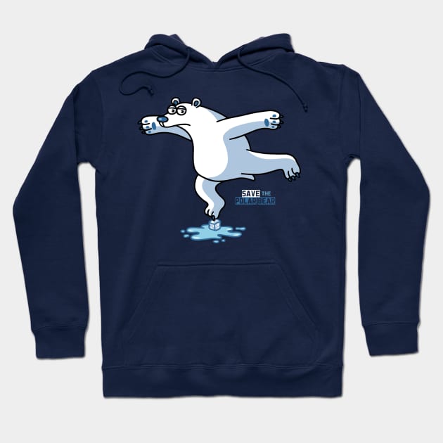 Save the Polar Bear Hoodie by byTxemaSanz